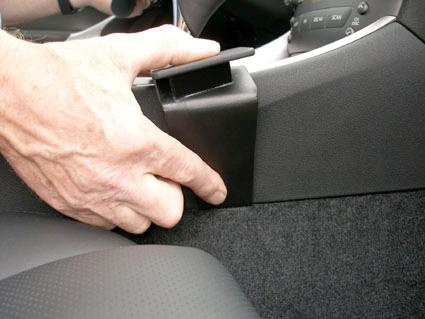 Lexus IS seria 06-13, konsola, automatyczna skrzynia biegów