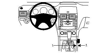 Mercedes Benz C-Klass 07-10, konsola