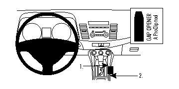 Mitsubishi Lancer 08-15, konsola