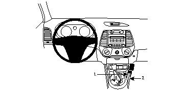 Hyundai i20 09-14, konsola