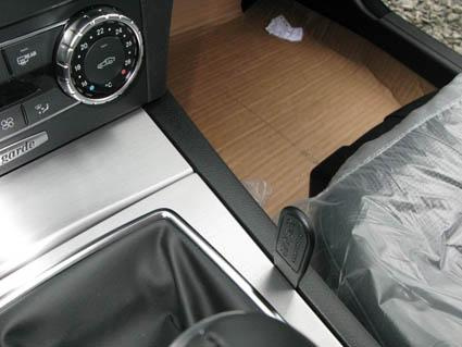 Mercedes Benz C-Klass 11-14, konsola