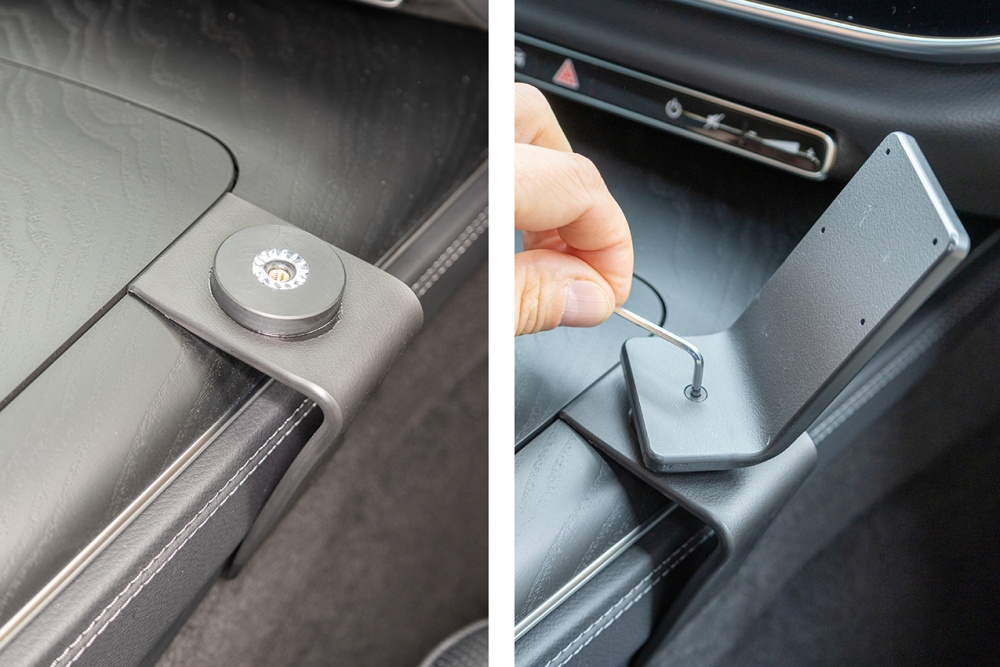 Brodit ProClip, Mercedes Benz E-Class, sedan 24-26