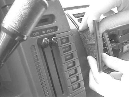 ProClip uchwyt montażowy Chevrolet Astro 90-95, wyśrodkowany