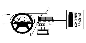 Brodit ProClip, Mercedes Benz S-Klasa 91-99