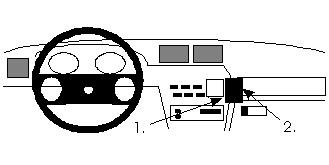 Brodit ProClip, Opel Calibra 89-97
