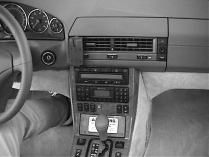 Brodit ProClip, Mercedes Benz Klasa SL 89-02