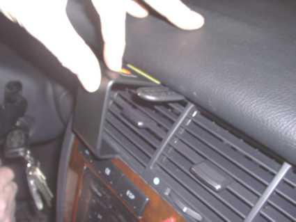 Audi A8 94-02, środek