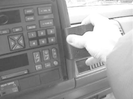 ProClip wspornik montażowy Chevrolet Silverado/Surburban/Tahoe/Pickup 92-94, wyśrodkowany