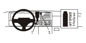 Brodit ProClip, Jeep Grand Cherokee 96-98