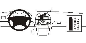 Mitsubishi Carisma 96-98, wyśrodkowany