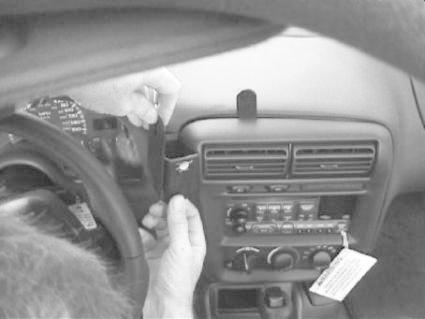 ProClip wspornik montażowy Chevrolet Camaro/Z28 97-02, wyśrodkowany