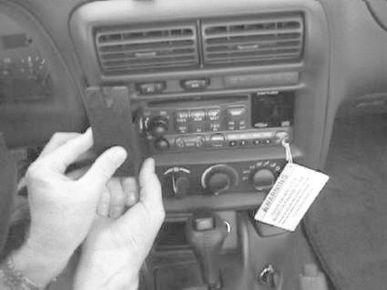 ProClip wspornik montażowy Chevrolet Camaro/Z28 97-02, wyśrodkowany