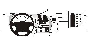 Saab 9-5 98-05, Center, Panel drewniany