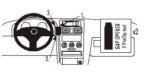 Opel Astra 98-03, Center