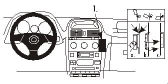 Lexus IS Serie 01-05, pod kątem