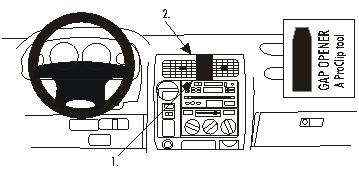 Toyota LandCruiser 90 97-02, wyśrodkowany