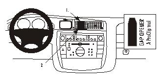 Opel Omega 00-05, wyśrodkowany