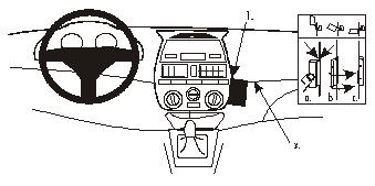Fiat Brava 95-02/Bravo 96-07, pod kątem