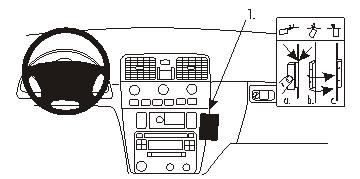 Volvo S40/V40 01-03, Kątowy