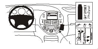 Toyota Previa 01-06, Kątowy