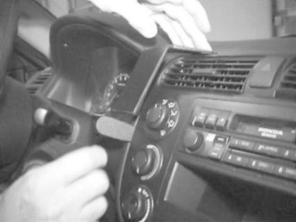 ProClip Uchwyt montażowy Honda Civic 4 Drzwi 01-05/Civic Hybrid 03-05, Wyśrodkowany