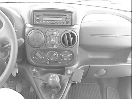ProClip Monteringsbygel Fiat Doblo 01-09, kątowy