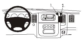 Dodge Ram Pick Up 1500 02-05, 2500/3500 03-05, kątowy