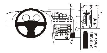 Ford Fiesta/Courier/Puma 96-02, kątowy