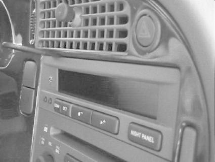 Saab 9-5 98-05, środek, drewniany panel