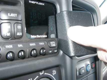 ProClip Uchwyt montażowy Chevrolet Avalanche 02-02, Wyśrodkowany