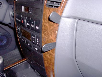 Kia Sorento 02-07, Kątowy, Brązowy panel drewniany