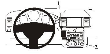 Nissan Murano 03-08, Wycentrowany