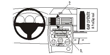 Mazda 2 03-07, Wycentrowany