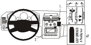 Brodit ProClip, Volkswagen Touran 03-15