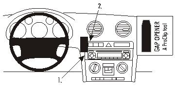Audi A3 03-06, Niski wycentrowany