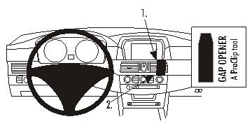 BMW 520-545/M5 E60, E61 04-10, Kątowy