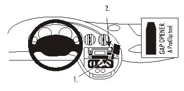 Ford Ka 97-08, Ukośny