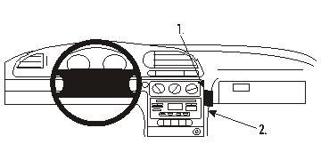 Ford Mondeo 01-07, Ukośny