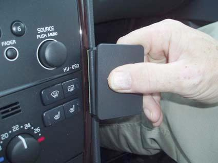 Volvo V70 05-08, Ukośny, Panel drewniany