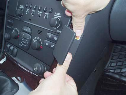 Volvo V70 05-08, Ukośny, Panel drewniany