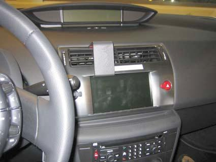 Citroen C4 05-10, Wyśrodkowany, Ekran nawigacyjny