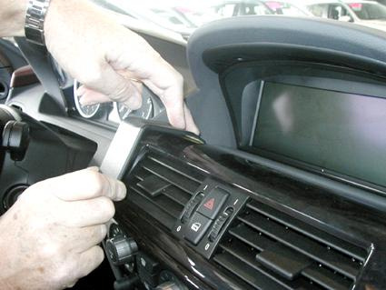 ProClip Uchwyt montażowy BMW 6-serie E63, E64 04-10, Wyśrodkowany
