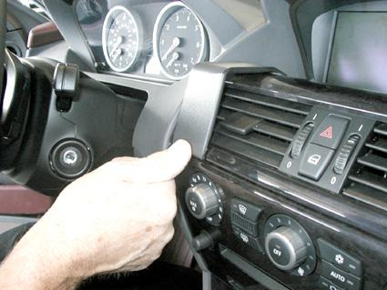 ProClip Uchwyt montażowy BMW 6-serie E63, E64 04-10, Wyśrodkowany