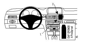 BMW 316-330/E90/E91/E92/E93 05-12, pod kątem, OEM Nav.