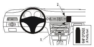 BMW 316-330/E90/E91/E92/E93 05-12, pod kątem