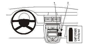 Volkswagen Fox 05-11, pod kątem