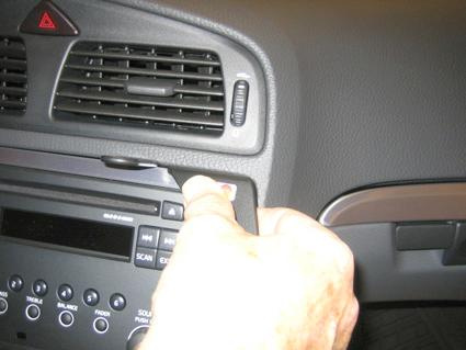Volvo V70 05-08, pod kątem wysoki