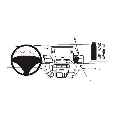 Honda FR-V 05-11, pod kątem