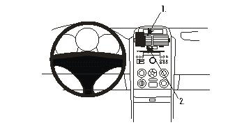 Suzuki Grand Vitara 05-15, wyśrodkowany