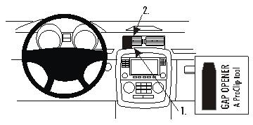 Brodit ProClip, Mercedes Benz R-Class 06-14